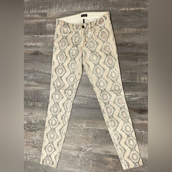 Marciano snake pattern jagging pants size 26 - Picture 3 of 5